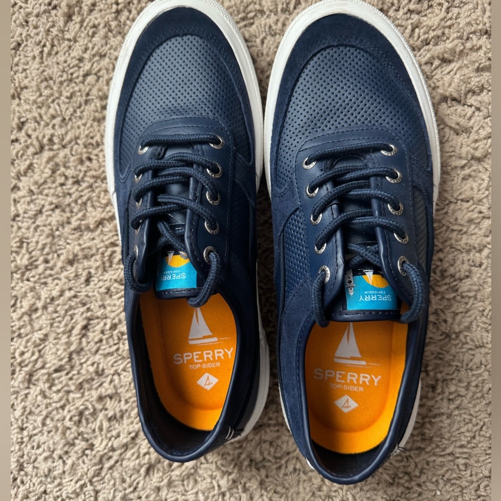 Sperry Men's Dark Blue Boat Shoes 💙 - Picture 5 of 8